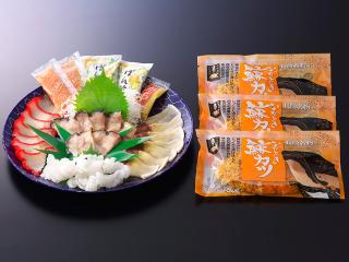 鯨盛りとカツの詰め合せ(揚) 箱入り